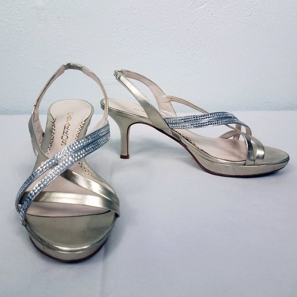Caparros Shoes - Caparros Women's Open Toe Sling Back Heels Pumps Shoes